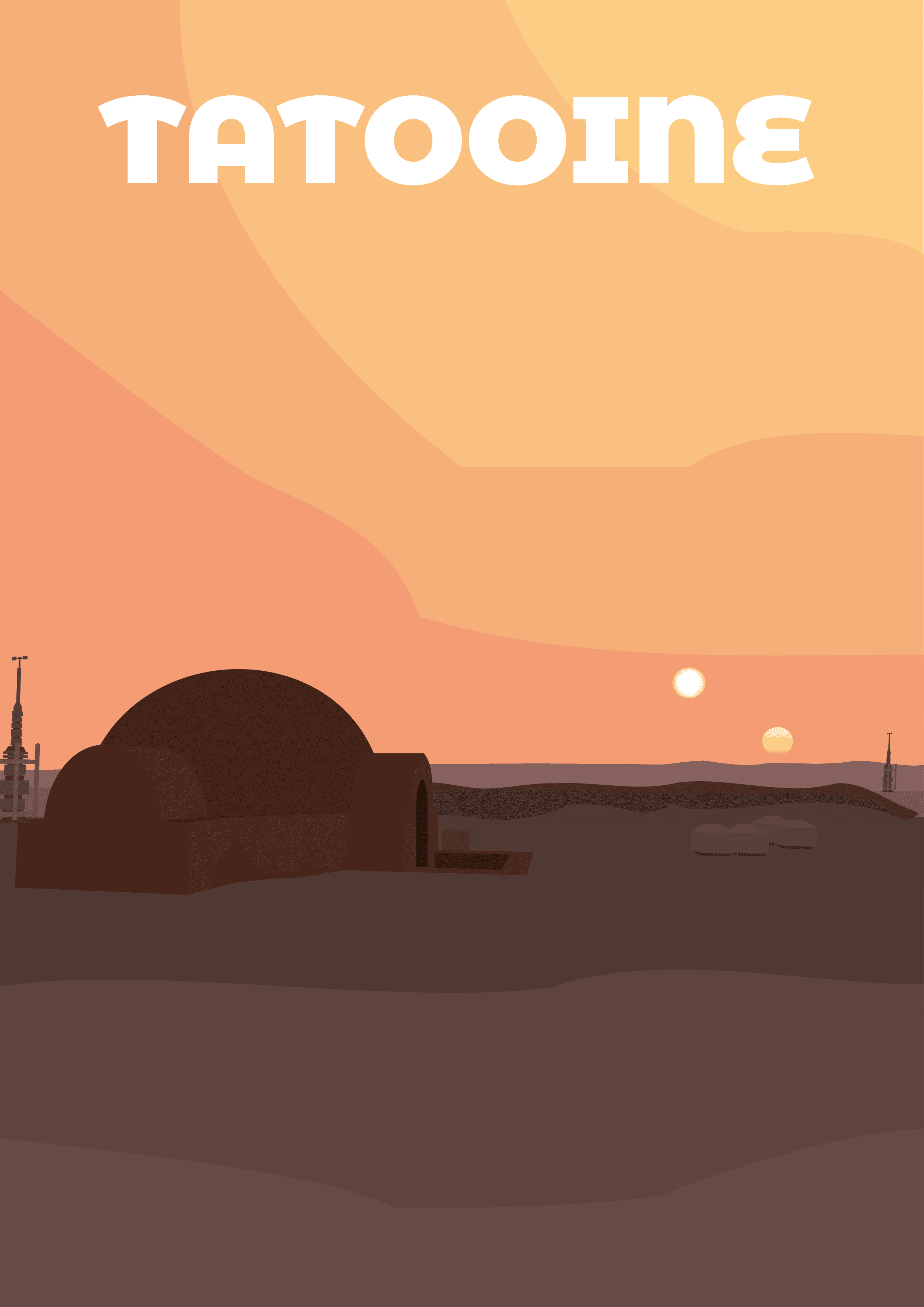 Tatooine Poster